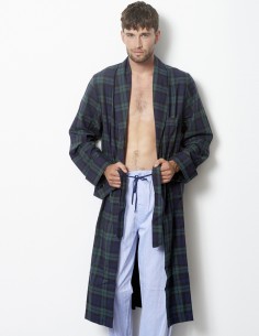 Morgenmantel Crimson Wolle Baumwolle Ambassador 1867 2