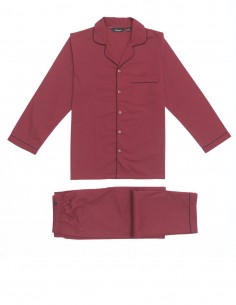 Baumwollsatin Herrenpyjama Innsbruck Ambassador 1867 2