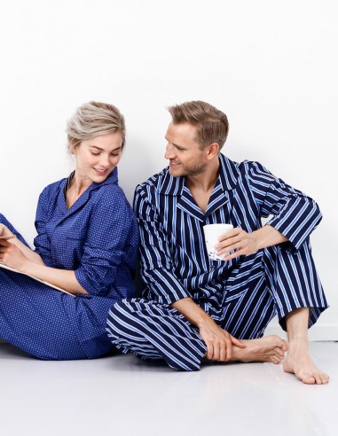 Pyjamas Bombay Stripes Herren Ambassador 1867