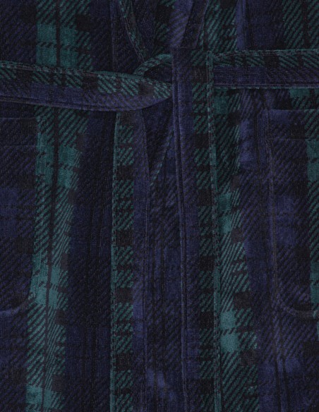 Herren Bademantel Tartan Ambassador 1867