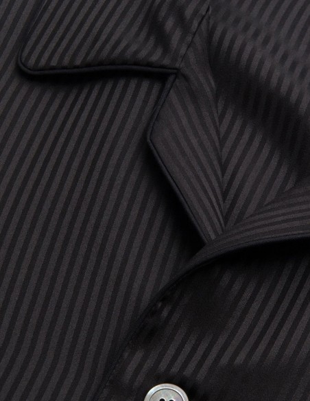 Seiden-Pyjama Derek Rose Woburn Jacquard