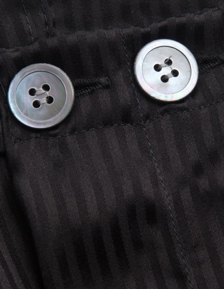 Seiden-Pyjama Derek Rose Woburn Jacquard