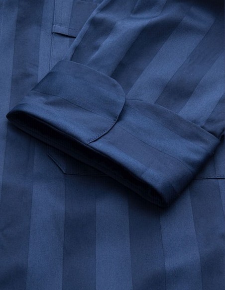 Dünner Morgenmantel Baumwolle Derek Rose Lingfield Jacquard