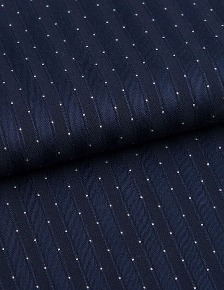 Morgenmantel Baumwolle Derek Rose Royal 40