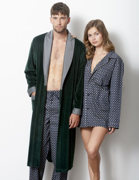 Bademantel Velours Davos Ambassador 1867