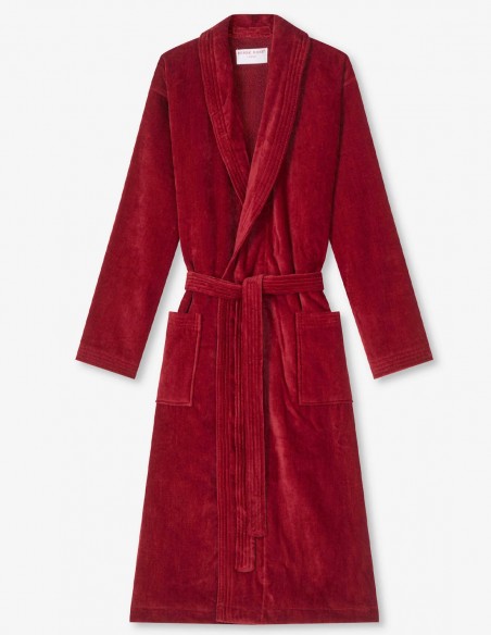 Velours-Bademantel Triton Derek Rose