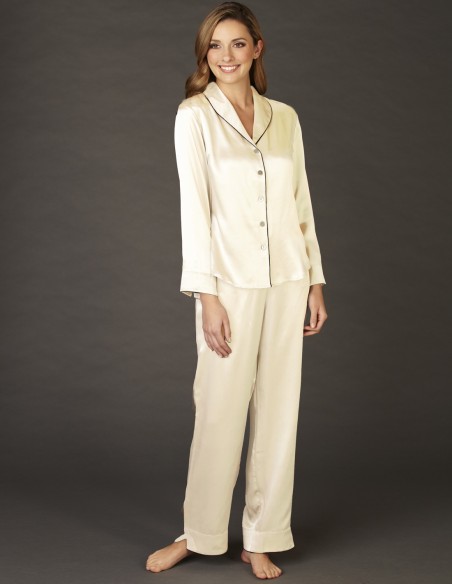 Damen-Seidenpyjama Natalya