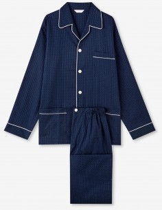 Herren-Pyjama Klassischer Passform Royal 40 Derek Rose