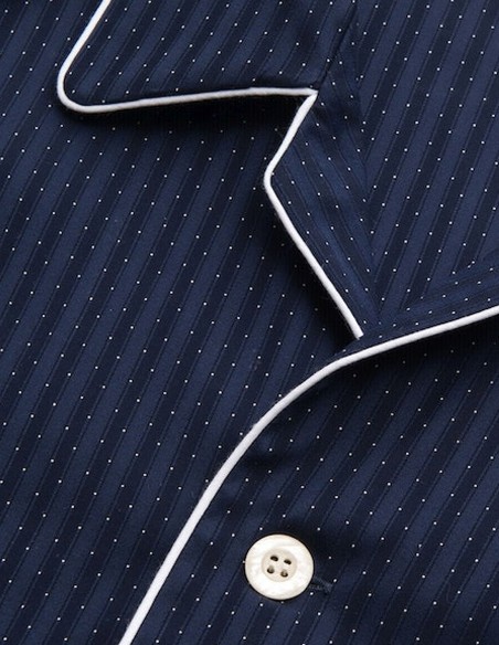 Herren-Pyjama Klassischer Passform Royal 40 Derek Rose