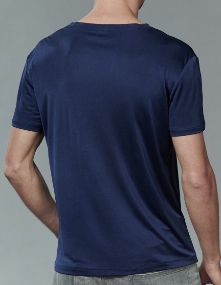 T-Shirt aus Seide Herren Kokon Zwo