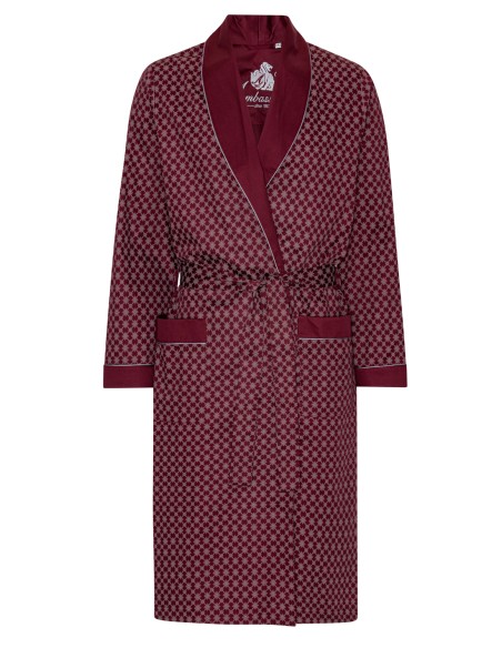 Dünner Hausmantel Baumwolle Megeve Ambassador 1867